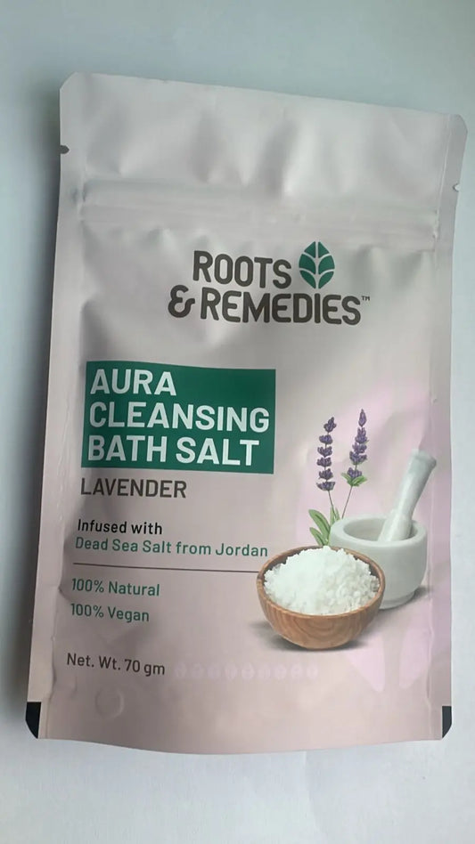 AURA CLEANSING BATH  SALT - LAVENDER