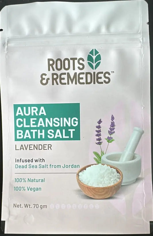 AURA CLEANSING BATH  SALT - LAVENDER