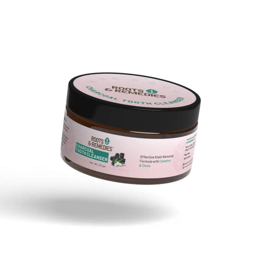 Charcoal tooth cleanser