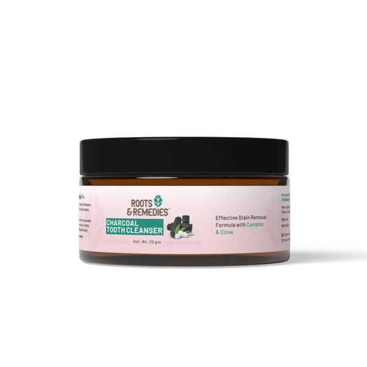 Charcoal tooth cleanser