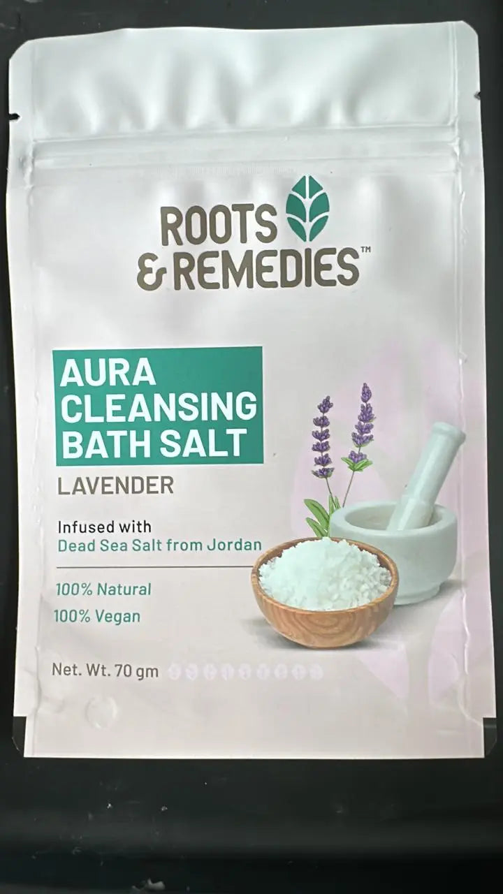 AURA CLEANSING BATH  SALT - LAVENDER